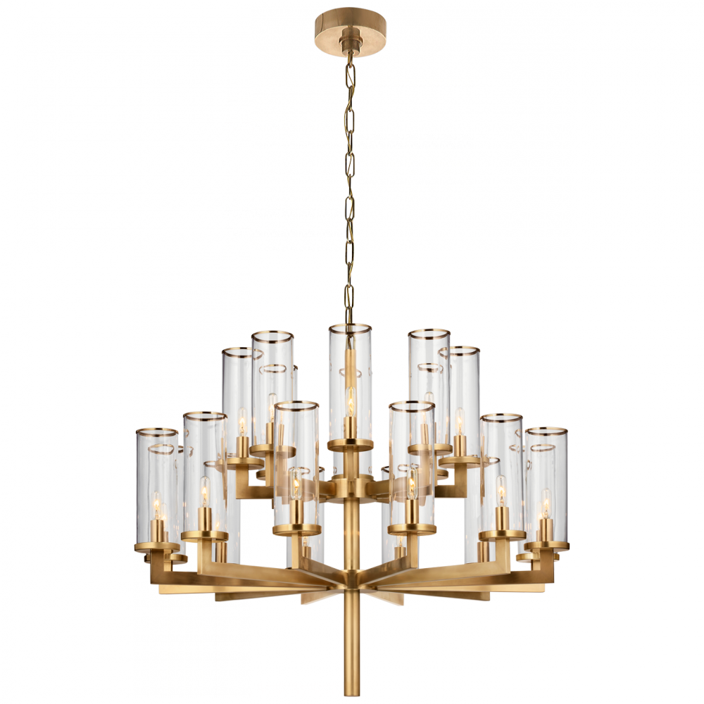 Liaison Double Tier Chandelier