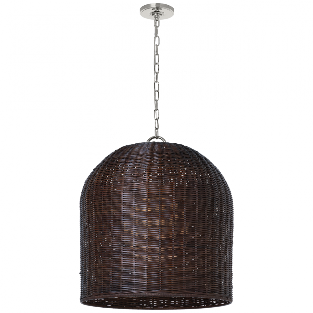 Nancy 25&#34; Woven Hanging Shade