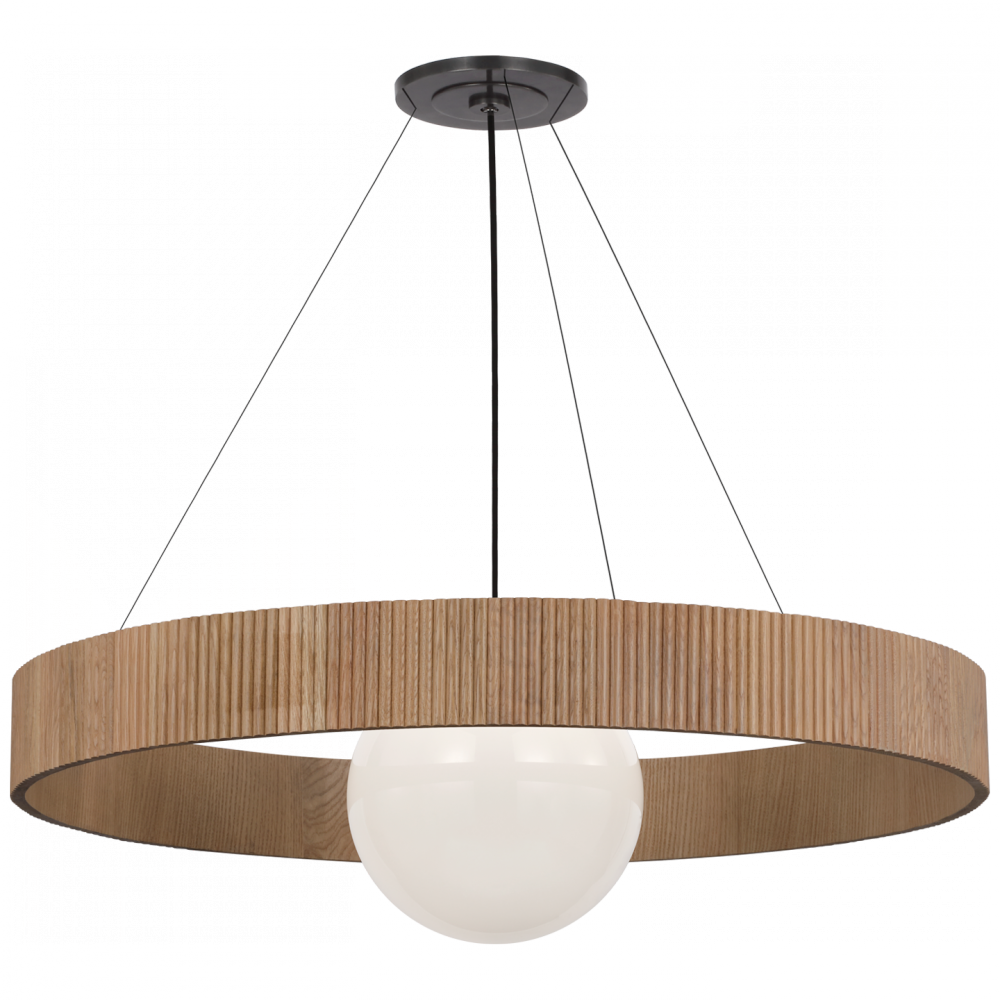 Arena 53&#34; Ring and Globe Chandelier