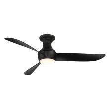 Modern Forms US - Fans Only FH-W2203-52L-MB - Corona 52 Flush Mount Ceiling Fan