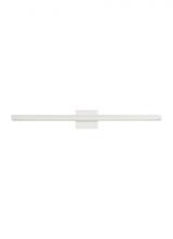 Visual Comfort & Co. Modern Collection 700BCBND36W-LED930 - Banda Modern dimmable LED 36 Bath Light in a Matte White finish