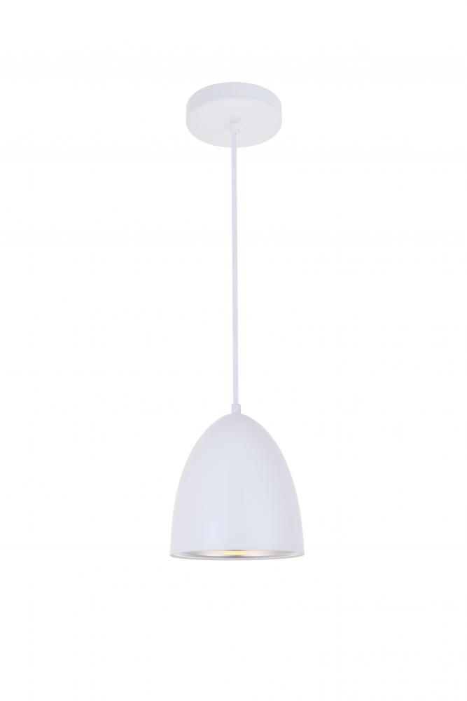 Neutra 1 Light White Pendant