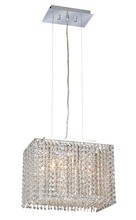 Elegant 1291D14C-CL/SA - Moda 2 light Chrome Chandelier