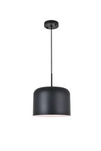 Elegant LD4071D11BK - Etude 1 light Black Pendant