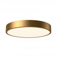 Alora Lighting FM554015AG-5CCT - Adelaide 15-in Aged Gold LED Flush Mount