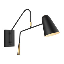 Visual Comfort & Co. Studio Collection EW1041MBK - Simon Task Sconce