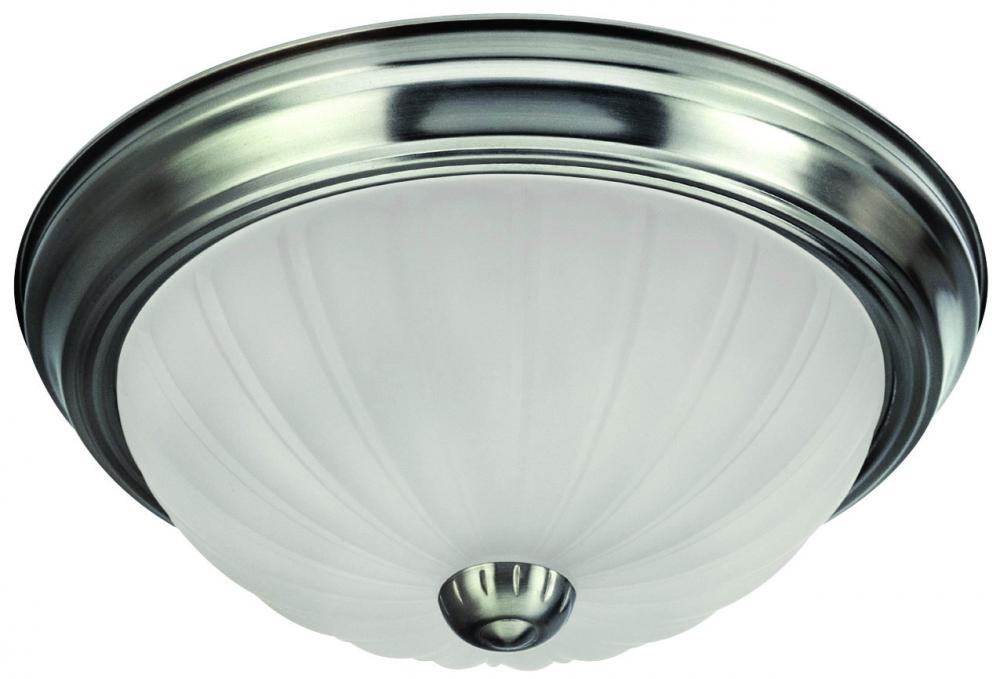 IFM311 BPT, 2 Light Flush Mount, Pewter Finish