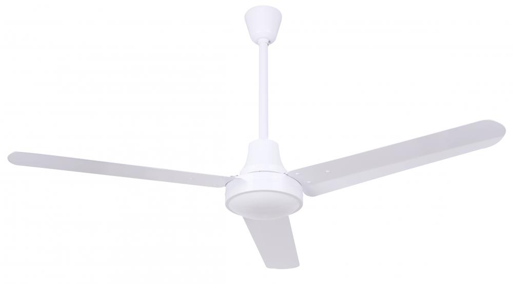 48&#34; White High-Performance DC Industrial Fan