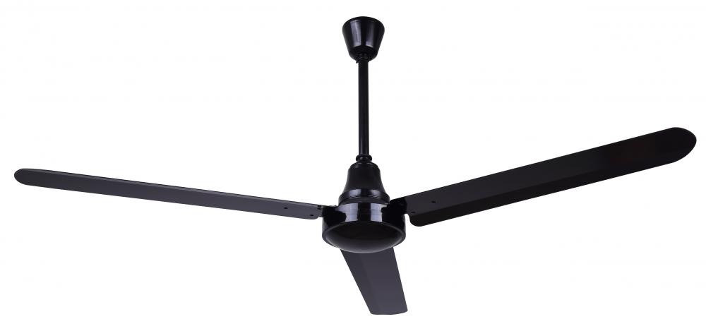 60&#34; Black Weatherproof DC Industrial Fan