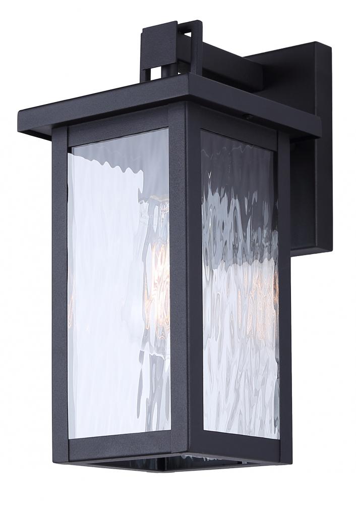 Shana Black Outdoor Wall Lantern