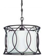 Canarm IPL320A01ORB14 - Monica 1 Light Pendant, Bronze Finish