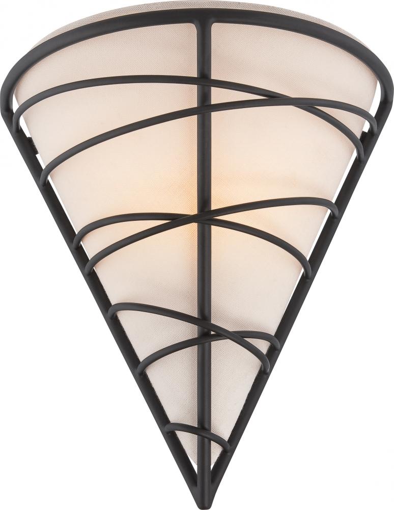 Toro - 1 Light LED Wall Sconce with GU24 Omni LED &#39;A&#39; Lamp Included