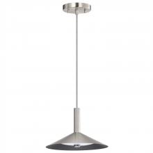 Nuvo 62/2081 - Corrine; 10 Inch LED Pendant; Brushed Nickel; 3K/4K/5K CCT Selectable