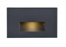 Nuvo 65/404 - LED Horizontal Step Light - 5W - 3000K - Bronze Finish - 277V