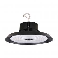 Nuvo 65/801 - 100W UFO LED High Bay; 14100 Lumens; 4000K; 277-480 Volt; 0-10V Dimmable; Black Finish