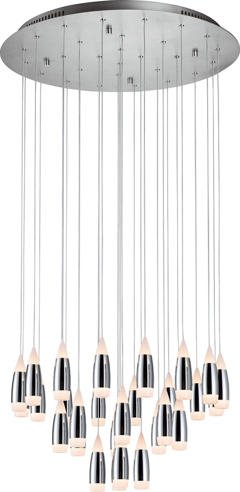 Tear Round Chandelier, Multi-Tier Chandelier