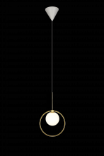 Page One Lighting PP121727-AB - Pearl Pendant