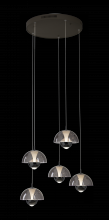 Page One Lighting PP121940-BKC/SM - Andoria Pendant