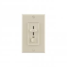 Diode Led DI-1151-LA - REIGN Wall Mount LED Dimmer - Full Slide, Light Almond