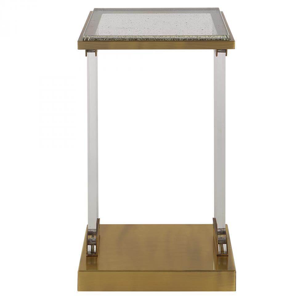 Uttermost Muse Seeded Glass Accent Table