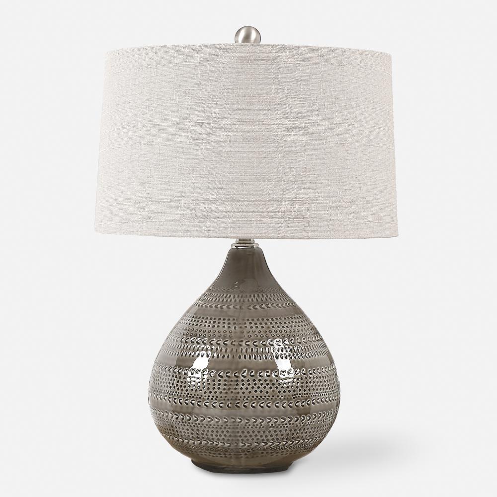 Uttermost Batova Smoke Gray Lamp