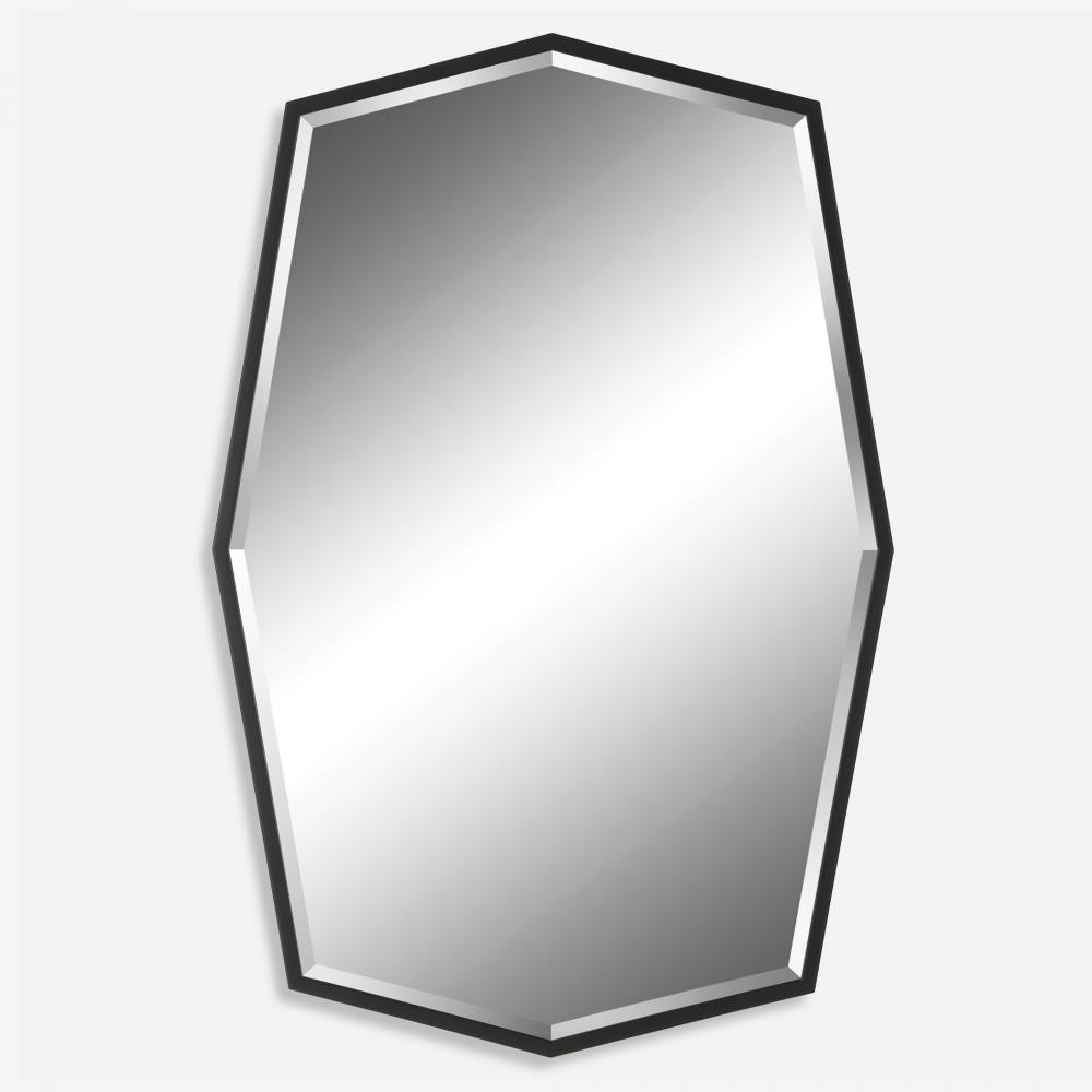 Facet Octagonal Iron Mirror