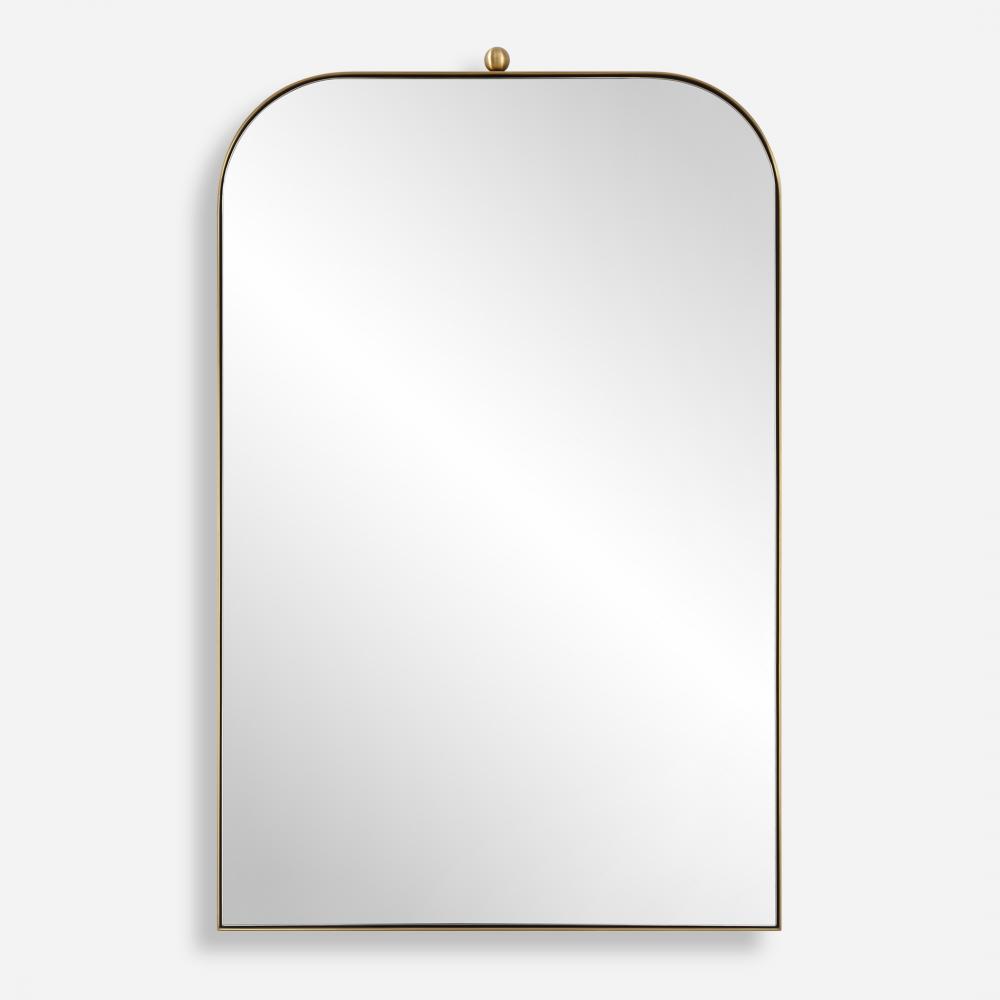 Uttermost Cassidy Brass Arch Mirror