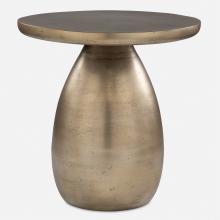 Uttermost 50028 - Uttermost Antigua Antique Brass Side Table