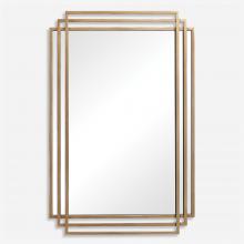 Uttermost 09688 - Amherst Brushed Gold Mirror