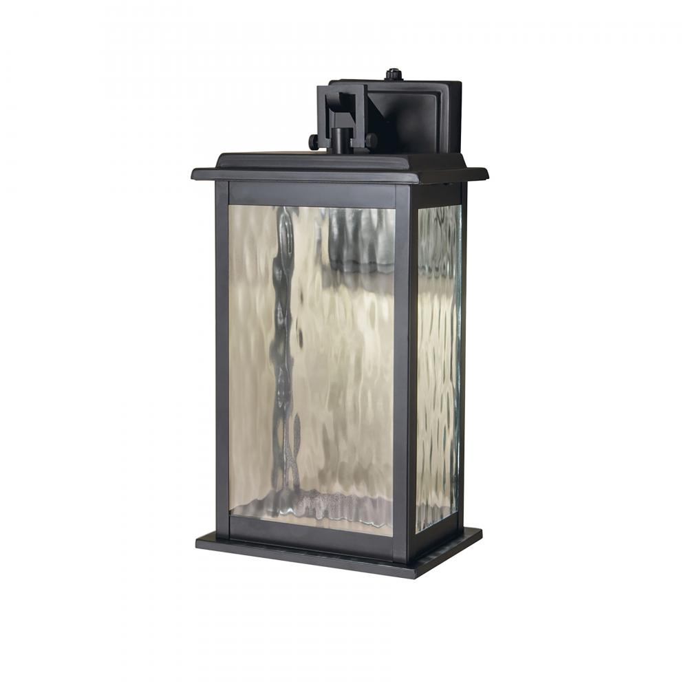 Weymouth 13.75&#39;&#39; High Integrated LED Outdoor Sconce - Gun Metal