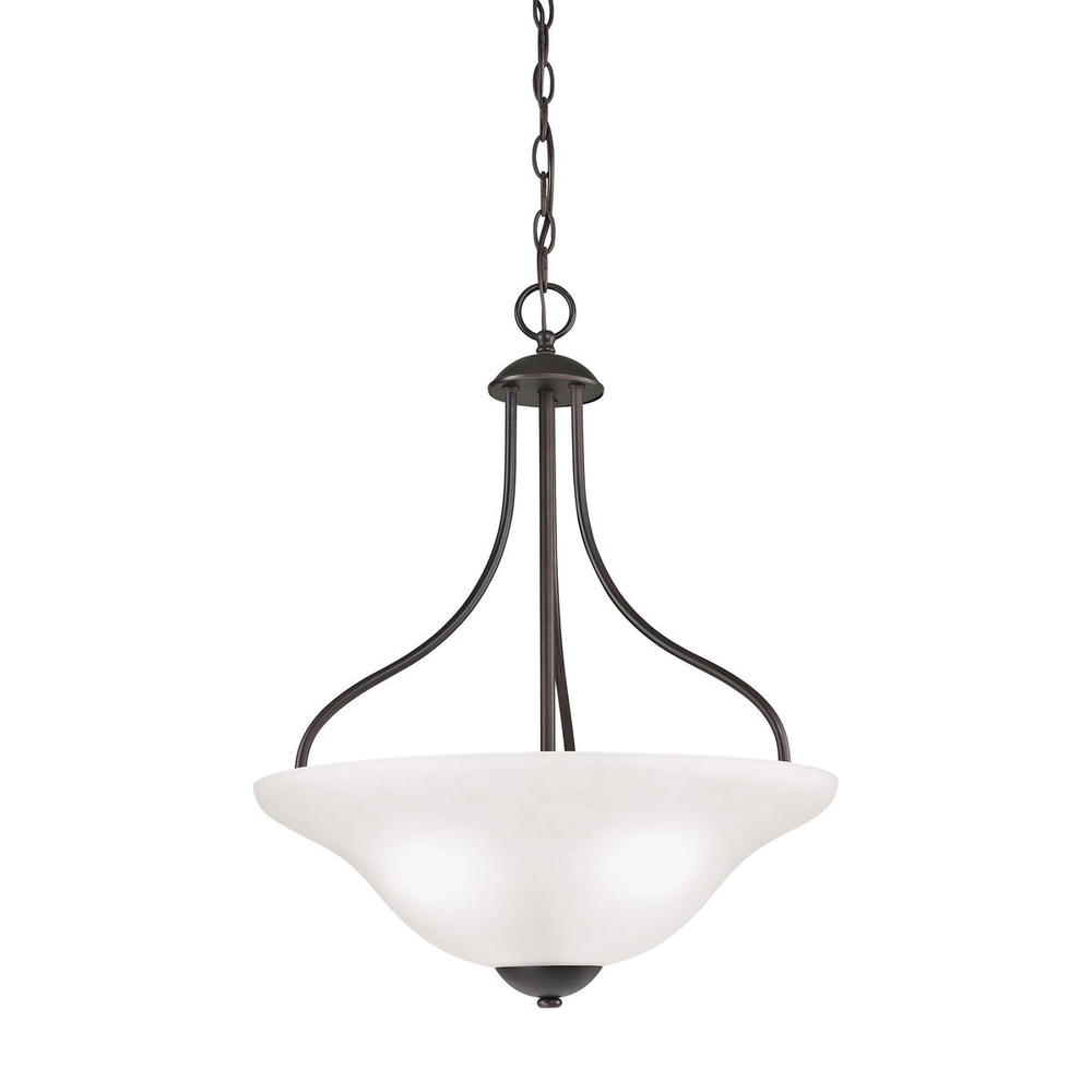 Thomas - Conway 18&#39;&#39; Wide 3-Light Pendant - Oil Rubbed Bronze