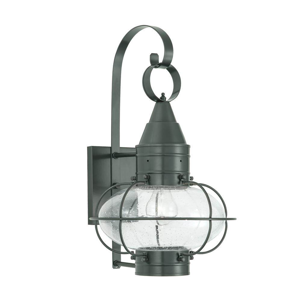 Classic 18.5&#39;&#39; High 1-Light Outdoor Sconce - Gun Metal