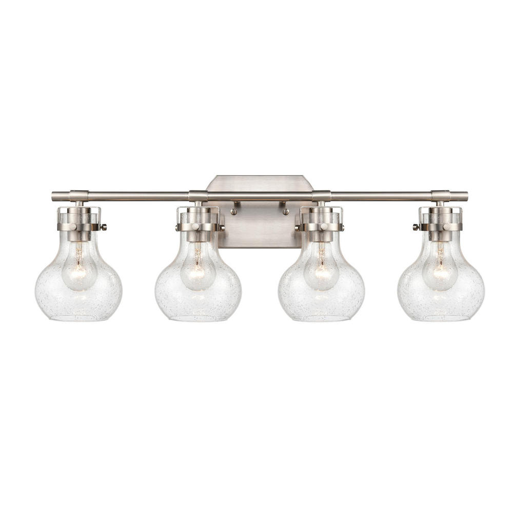 Salamanca 29&#39;&#39; Wide 4-Light Vanity Light - Satin Nickel