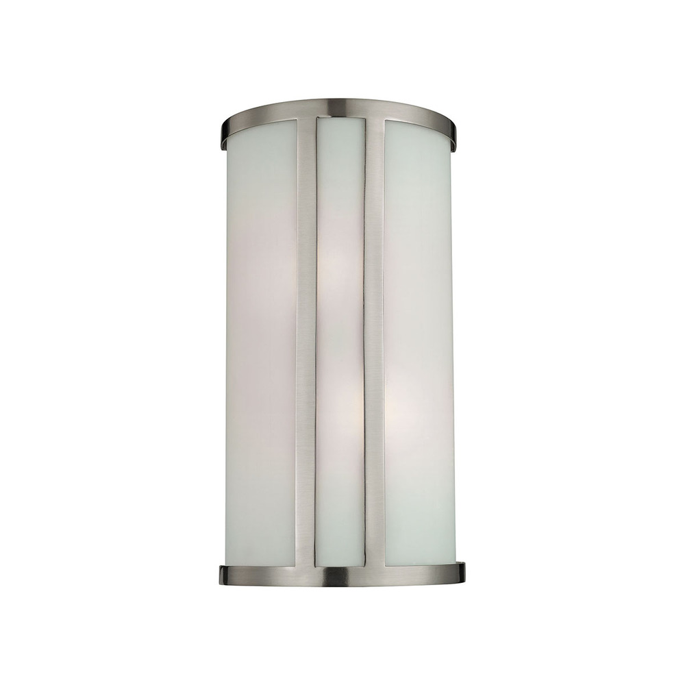 Thomas - Wall Sconces 14&#39;&#39; High 2-Light Sconce - Brushed Nickel