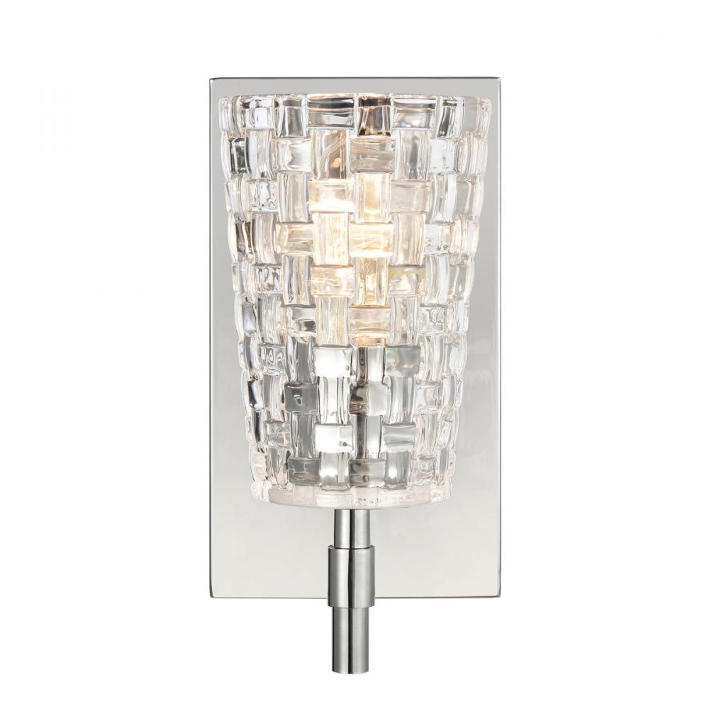 Lightweave 4.75&#39;&#39; Wide 1-Light Vanity Light - Polished Nickel