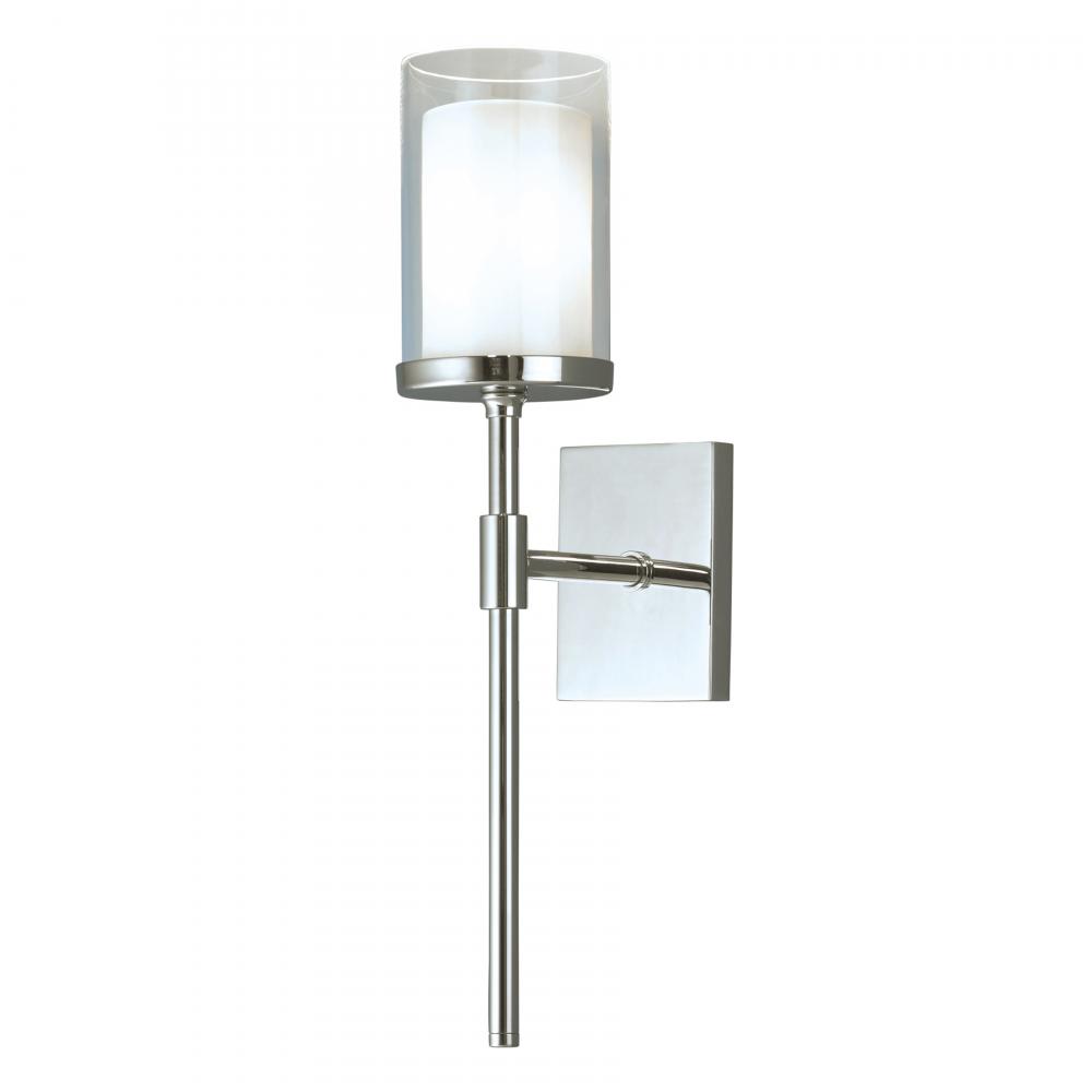 Kimberly 16.75&#39;&#39; High 1-Light Sconce - Chrome