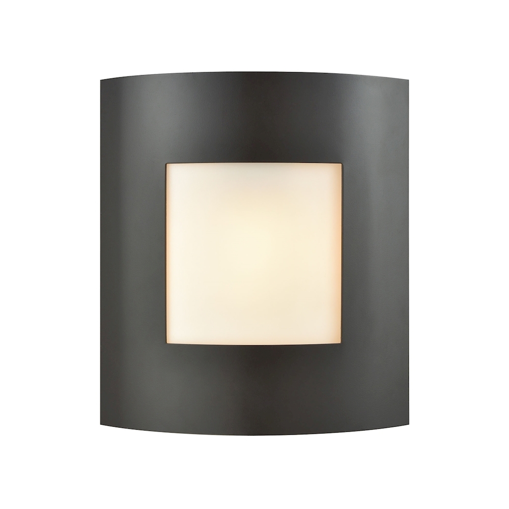 Thomas - Bella 10&#39;&#39; High 1-Light Outdoor Sconce - Oil Rubbed Bronze