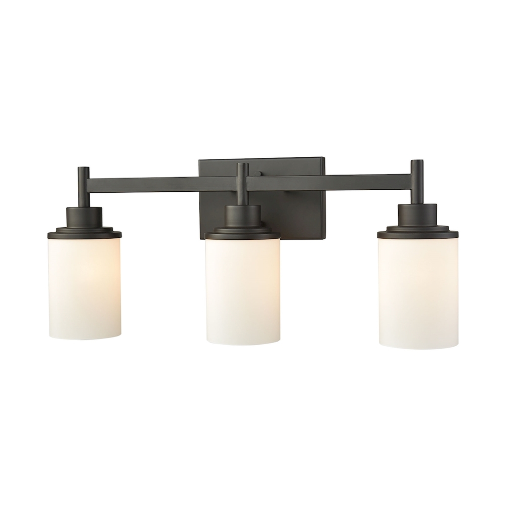 Thomas - Belmar 22&#39;&#39; Wide 3-Light Vanity Light - Oil Rubbed Bronze