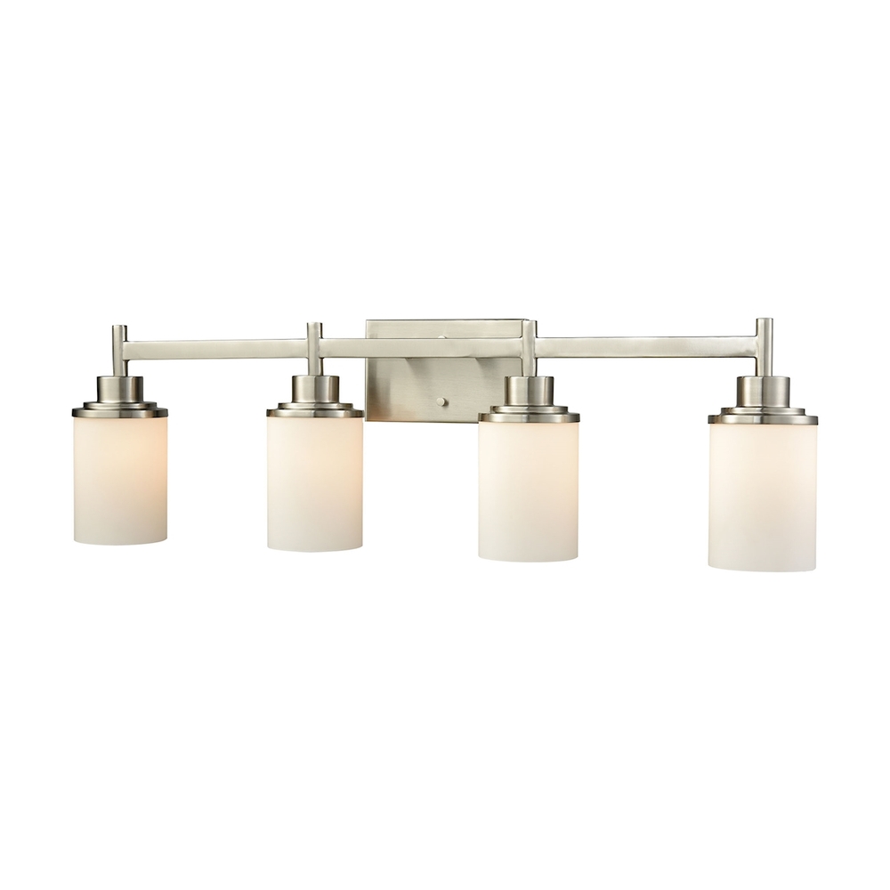 Thomas - Belmar 31&#39;&#39; Wide 4-Light Vanity Light - Brushed Nickel