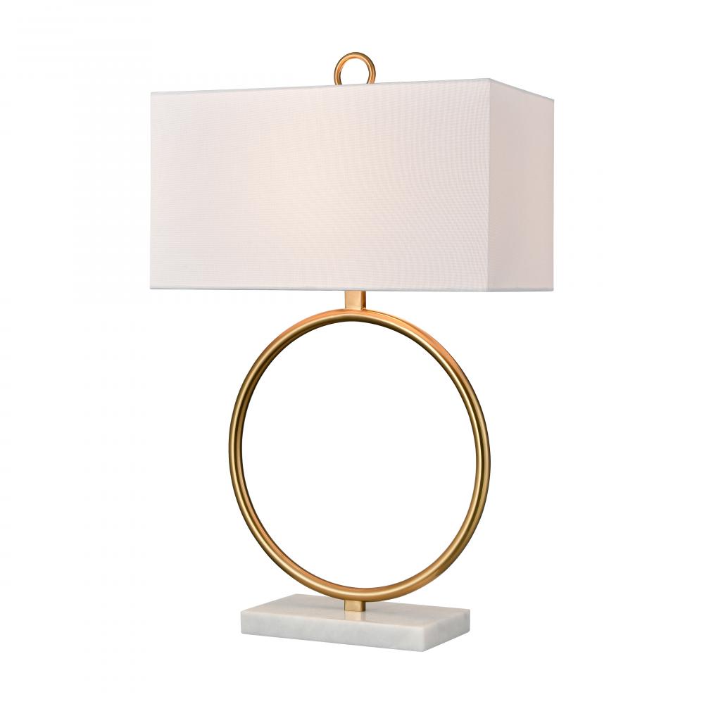 Murphy 30&#39;&#39; High 1-Light Table Lamp - Aged Brass