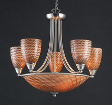 ELK Home 419-5+3C-SN - CHANDELIER