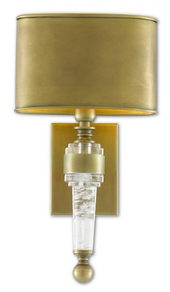 Lindau Brass Wall Sconce