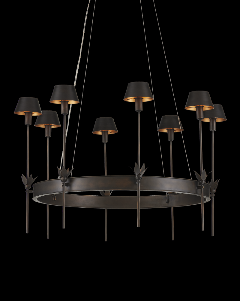 Coterie Bronze Chandelier