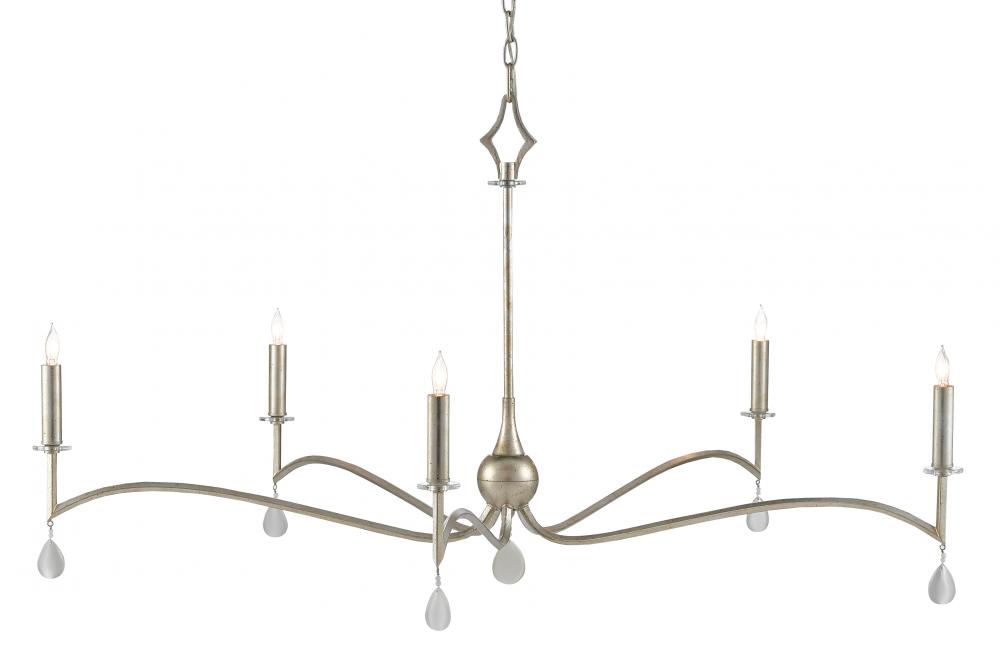 Serilana Medium Silver Chandelier