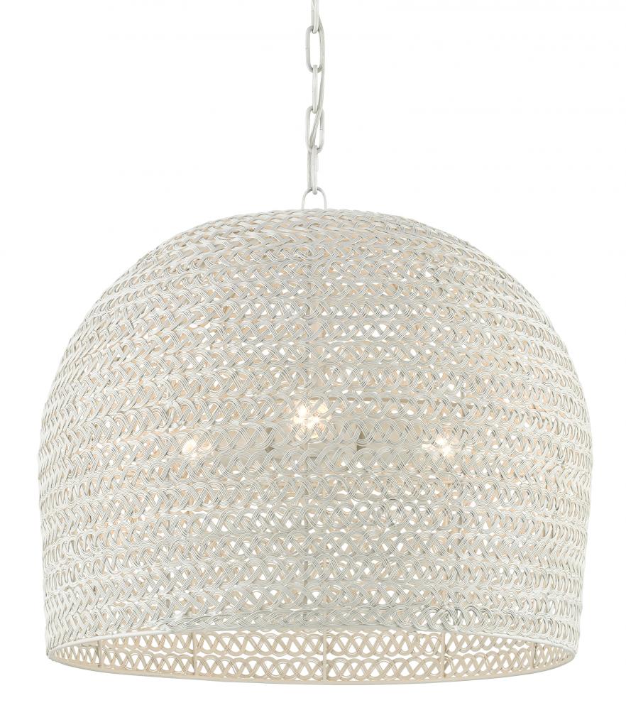 Piero Medium White Chandelier