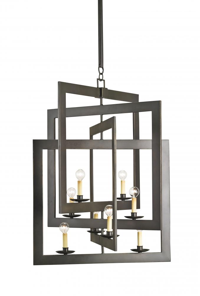 Middleton Large Bronze Chandelier