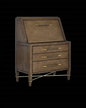 Currey 3000-0295 - Verona Chanterelle Secretary Desk