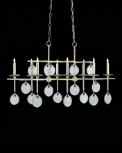 Currey 9000-0060 - Sethos Silver Rectangular Chandelier