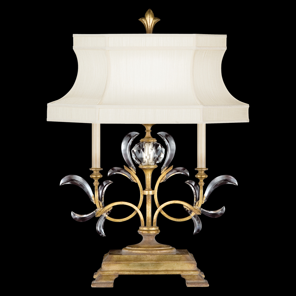 Beveled Arcs 34&#34; Table Lamp