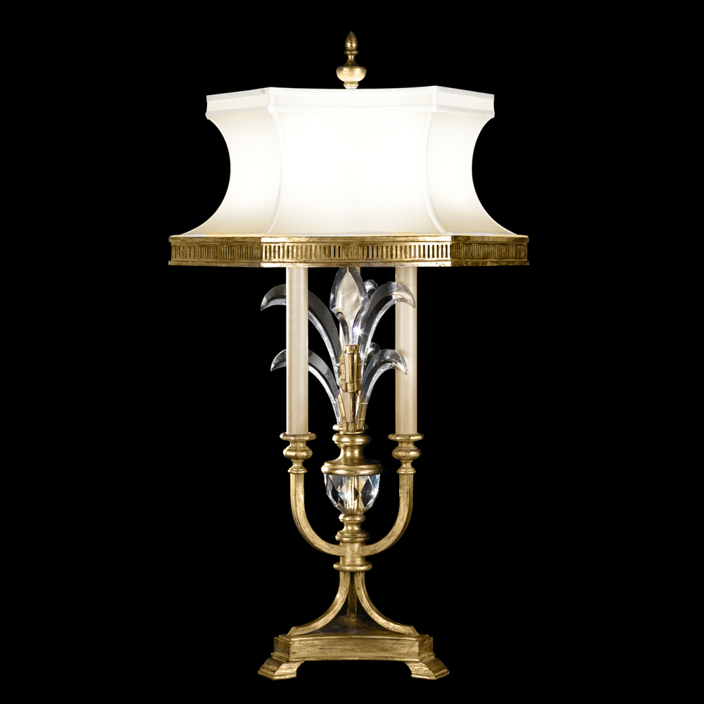 Beveled Arcs 37&#34; Table Lamp